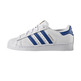 Adidas Originals Superstar Foundation C (blanc/bleu/or)