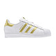 Adidas Originals Superstar J (white/gold metallic)