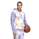 Sweat à Capuche Adidas Basket Allover Print "Magic Lilac"