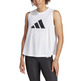 Adidas Train Essentials Big Performance Logo Wmns Tank "White"