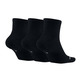 Calcetines Jordan Jumpman High-Intensity Quarter Sock Pack 3 (010/black)