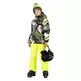 Campagnolo Boy's Freeride Ski Jacket "Olive-Yellow Flujo"