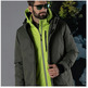 Campagnolo Men's Hooded Parka "Oil Green"