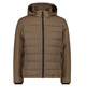 Campagnolo Men's Padded Jacket with detachable Hood "Corteccia"