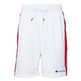 Champion Basketball USA Script Logo Tape Bermuda Mesh "White"