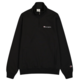 Champion Front Pockets Half-Zip Big Logo Fleece Sweatshirt "Black"