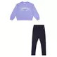 Champion Girl's Ultra Light Crewneck Sweatsuit "Lavender"