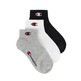 Champion Junior 3Pk Quarter Socks "Grey"