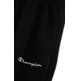 Champion Logo Straight Leg Fleece Joggers "Black"