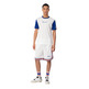 Champion Retro Basketball Mesh Shorts "White-Blue"