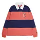 Champion Rochester Bookstore Logo Cotton Rugby Top "Red-Navy"