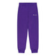 Champion Small Logo Rib Cuff Fleece Joggers "Dark Purple"