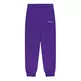 Champion Small Logo Rib Cuff Fleece Joggers "Dark Purple"