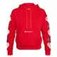 Champion Wm´s Legacy Logo Sleeves Love Hoodie "Red"