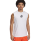 Curry Men's Sleeveless Logo T-Shirt "White"