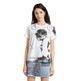 Desigual 100% Algodón Mickey Mouse T-Shirt