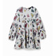 Desigual Girls Dress Drawings Hearts