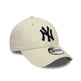 Casquette 9FORTY beige essentiel New York Yankees New Era