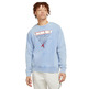 Jordan Flight Fleece Men's Graphic Fleece Crew "Blue"