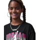 Jordan Girls JDB Push Through Graphic T-Shirt "Black"