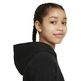 Jordan Girls Jumpman Essentials Boxy Pollover "Black"