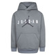 Jordan Kids Jumpman Logo Sustainable Hoodie "Smoke Grey"