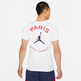 Jordan Paris Saint-Germain Logo Men's T-Shirt "White"