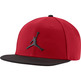 Jordan Pro Jumpman Snapback Hat "Gym Red"