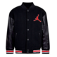 Jordan Kids Varsity Jacket "Black Red"