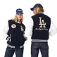 New Era MLB L.A Dodgers Large Logo Varsity Jacket "Navy "