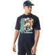 New Era NBA Boston Celtics Flame Print Oversized T-Shirt