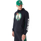 New Era NBA Boston Celtics Mesh Panel Oversized Pullover Hoodie