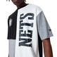 New Era NBA Brooklyn Nets Cut And Sew Oversized Tee