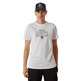 New Era NBA Brooklyn Nets Wordmark Court Infill T-Shirt "White"