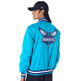 New Era NBA Charlotte Hornets Satin Bomber Jacket "Turquoise"