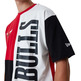 New Era NBA Chicago Bulls Cut And Sew Oversized Tee