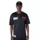 New Era NBA Chicago Bulls Graphic Mesh T-Shirt "Black"