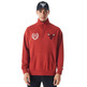 New Era NBA Chicago Bulls Lifestyle Quarter Zip Sweater "Red"