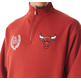 New Era NBA Chicago Bulls Lifestyle Quarter Zip Sweater "Red"