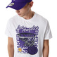 New Era NBA L.A Lakers Basketball Graphic T-Shirt "White "