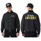 New Era NBA L.A Lakers Team Script Bomber Jacket