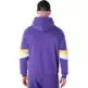 New Era NBA LA Lakers Colour Block Oversized Pullover Hoodie