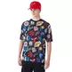 New Era NBA Logo Team All Over Print Mesh Oversized T-Shirt