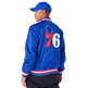 New Era NBA Philadelphia 76ers Satin Bomber Jacket "Blue"