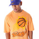 New Era NBA Phoenix Suns Wordmark Orange Oversized T-Shirt