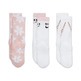 Nike Kids' Cushioned Crew Socks (3 Pairs) "Mulicolor"