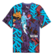 Puma Basketball Melo Phoenix AOP T-Shirt "Blue Crystal"