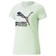 Puma CLASSICS Logo Infill Tee "Light Mint"