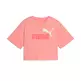 Puma ESS 2 COLOR No. 1 Logo  Length Tee G "Pink Fruit"