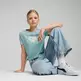 Puma FLAMING LOVE Knotted Tee G "Modern Mint"